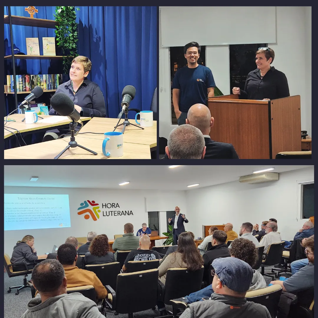 A Hora Luterana recebe a visita de Karin Semler